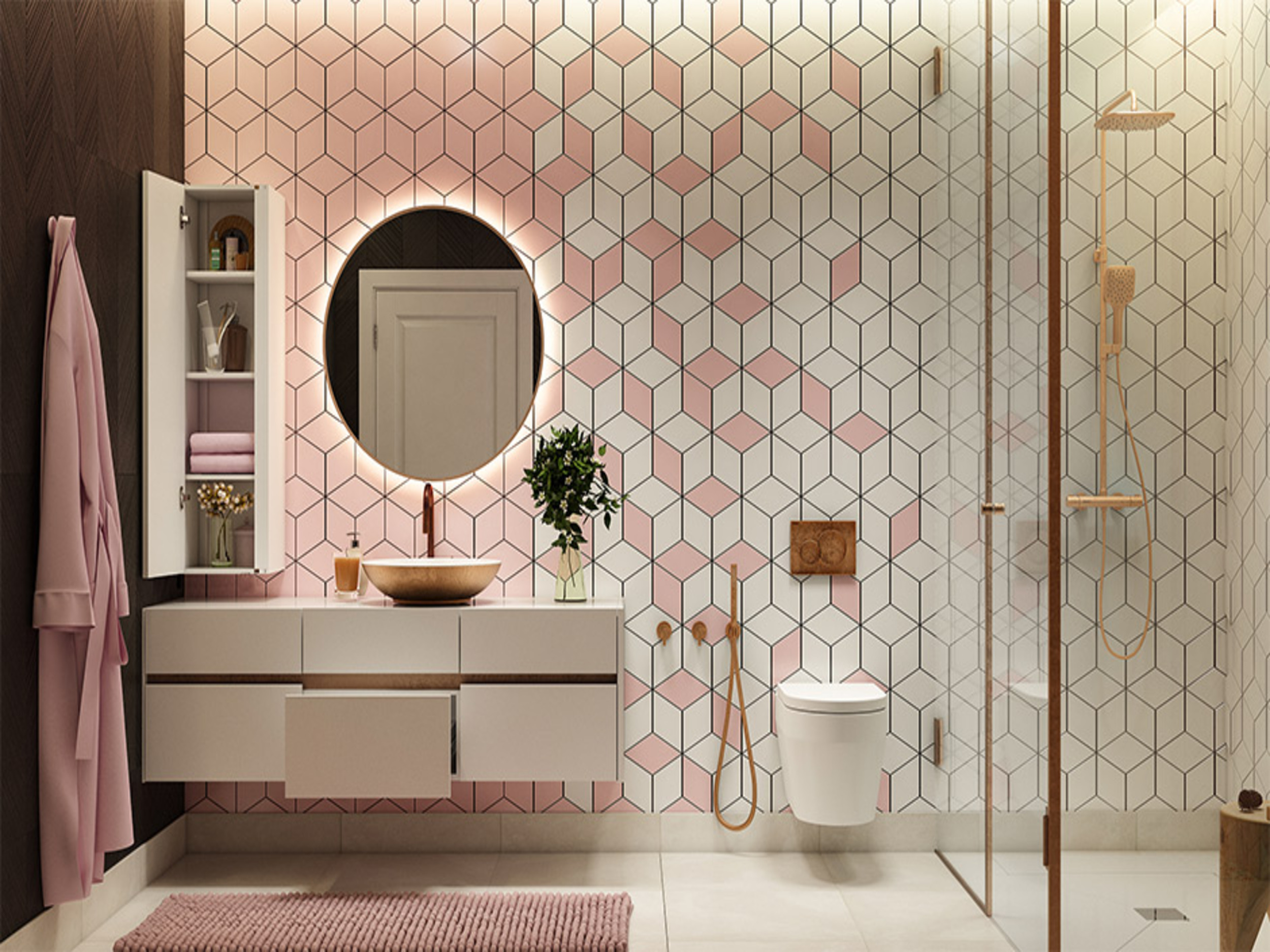 Discover the Dominant Bathroom Tile Trends of 2024